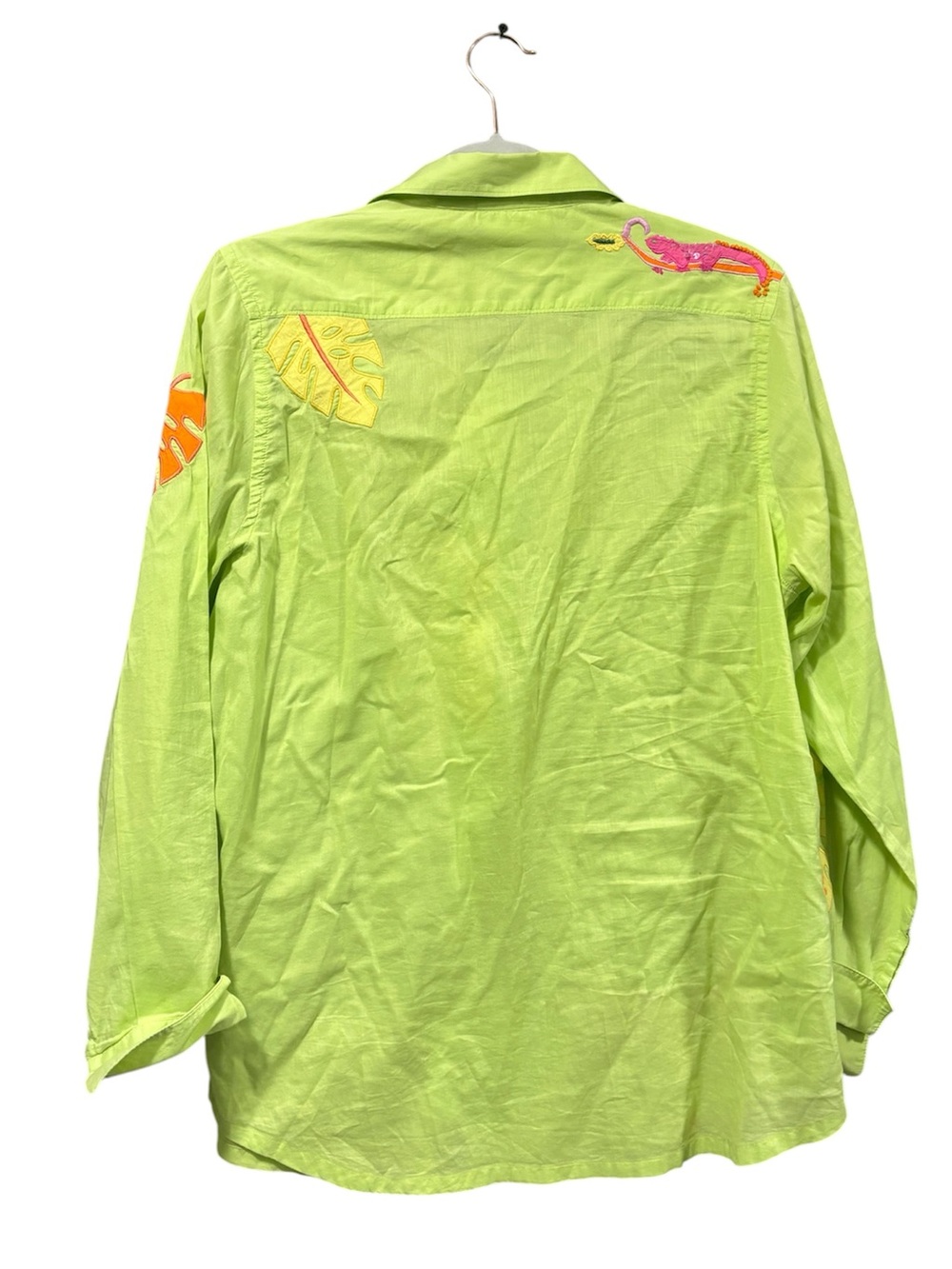 Michael Simon New York 100% cotton embroidered sequin top size M - Picture 3 of 9